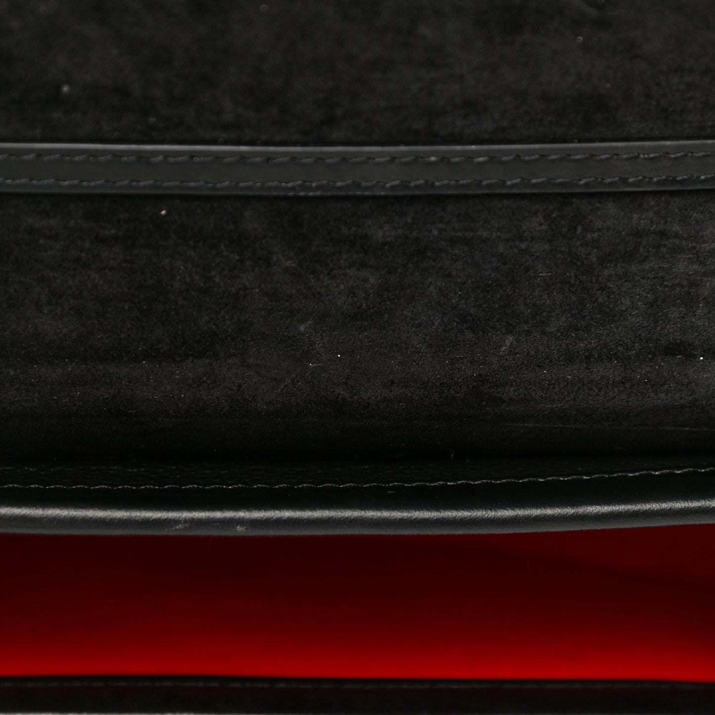 Calfskin Love RubyLou Clutch Black