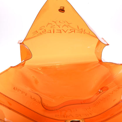 Hermes Vinyl Souvenir De L'Exposition Kelly Orange 5 of 8