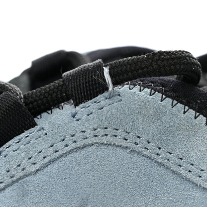 Chanel Suede Calfskin Nylon Grosgrain CC Sneakers 38.5 Light Blue 10 of 10