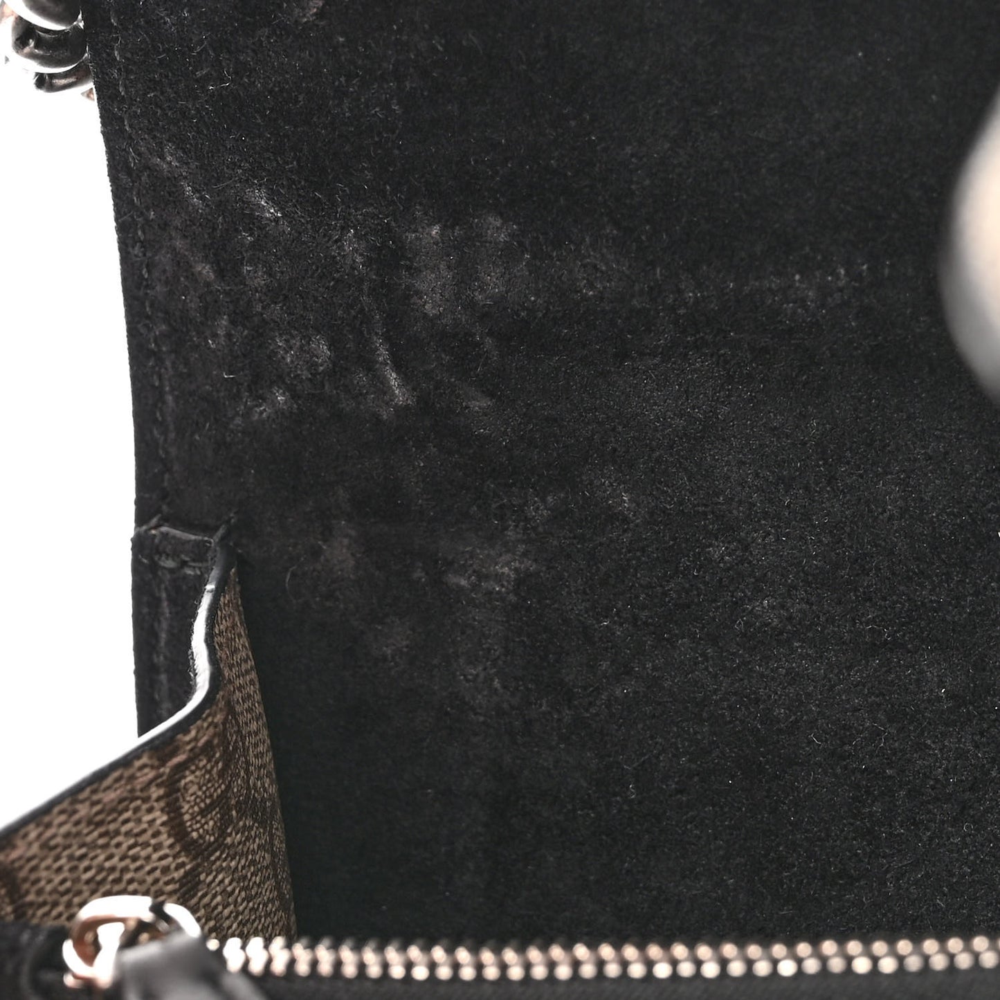 GG Supreme Monogram Small Dionysus Shoulder Bag Black