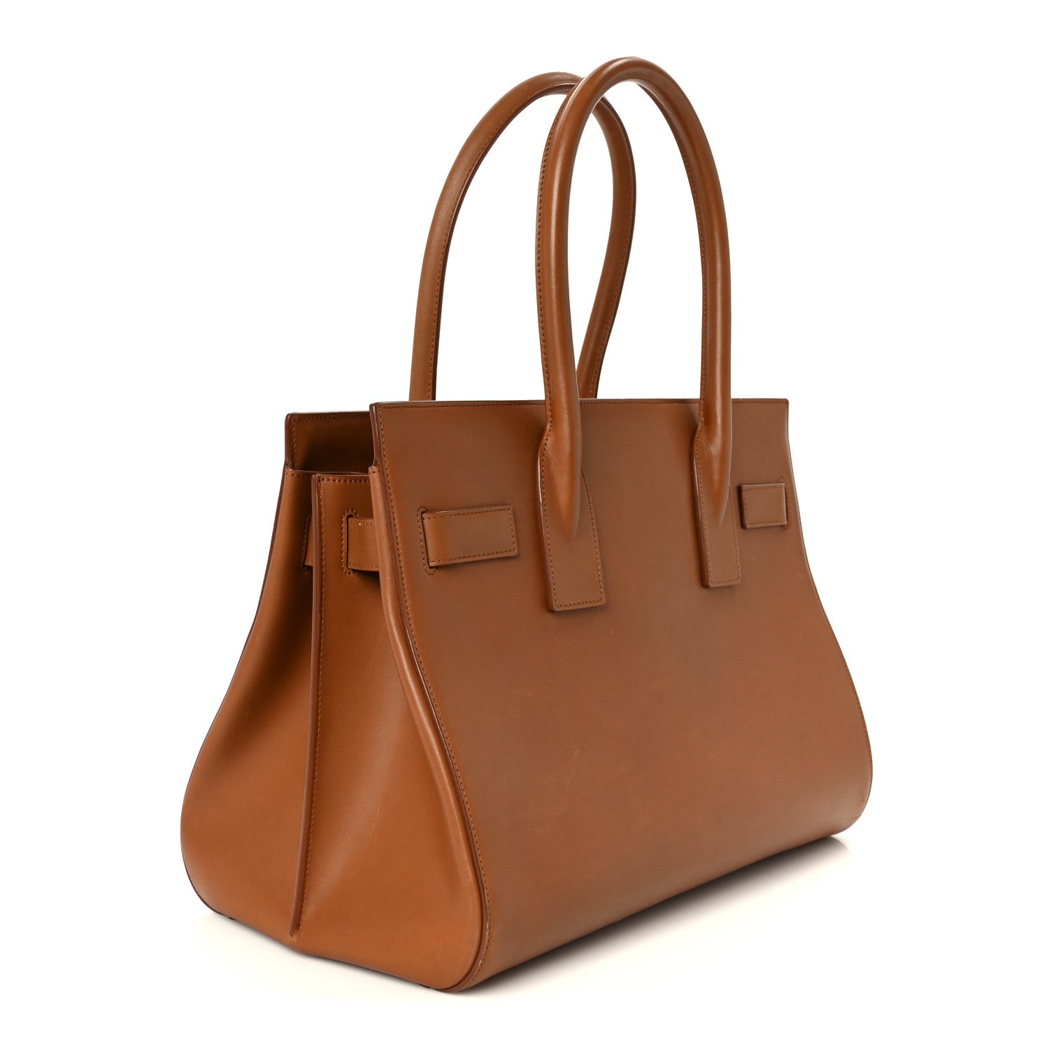 Saint Laurent Calfskin Large Souple Sac De Jour Brick 3 of 13