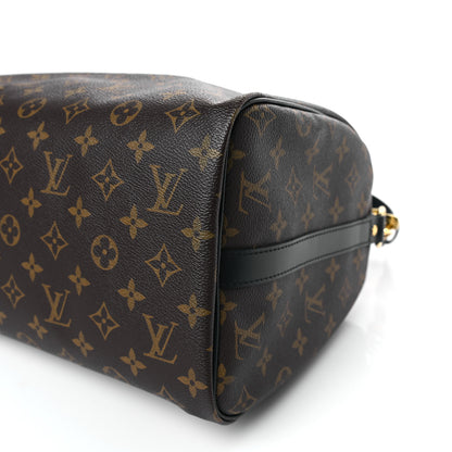 Louis Vuitton Monogram My World Tour Speedy Bandouliere 30 Black 8 of 9