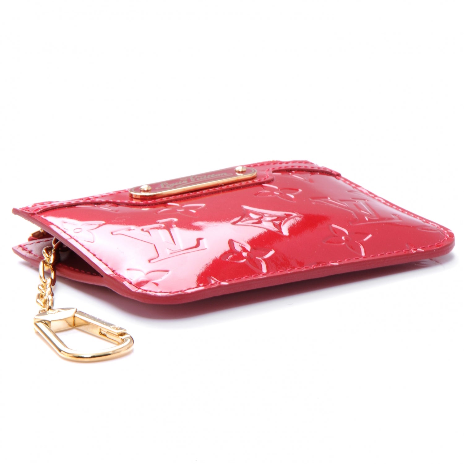 Louis Vuitton Vernis Key Pouch Pomme D'Amour 4 of 8
