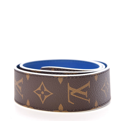 Louis Vuitton Monogram Bandouliere Shoulder Strap Blue 2 of 4