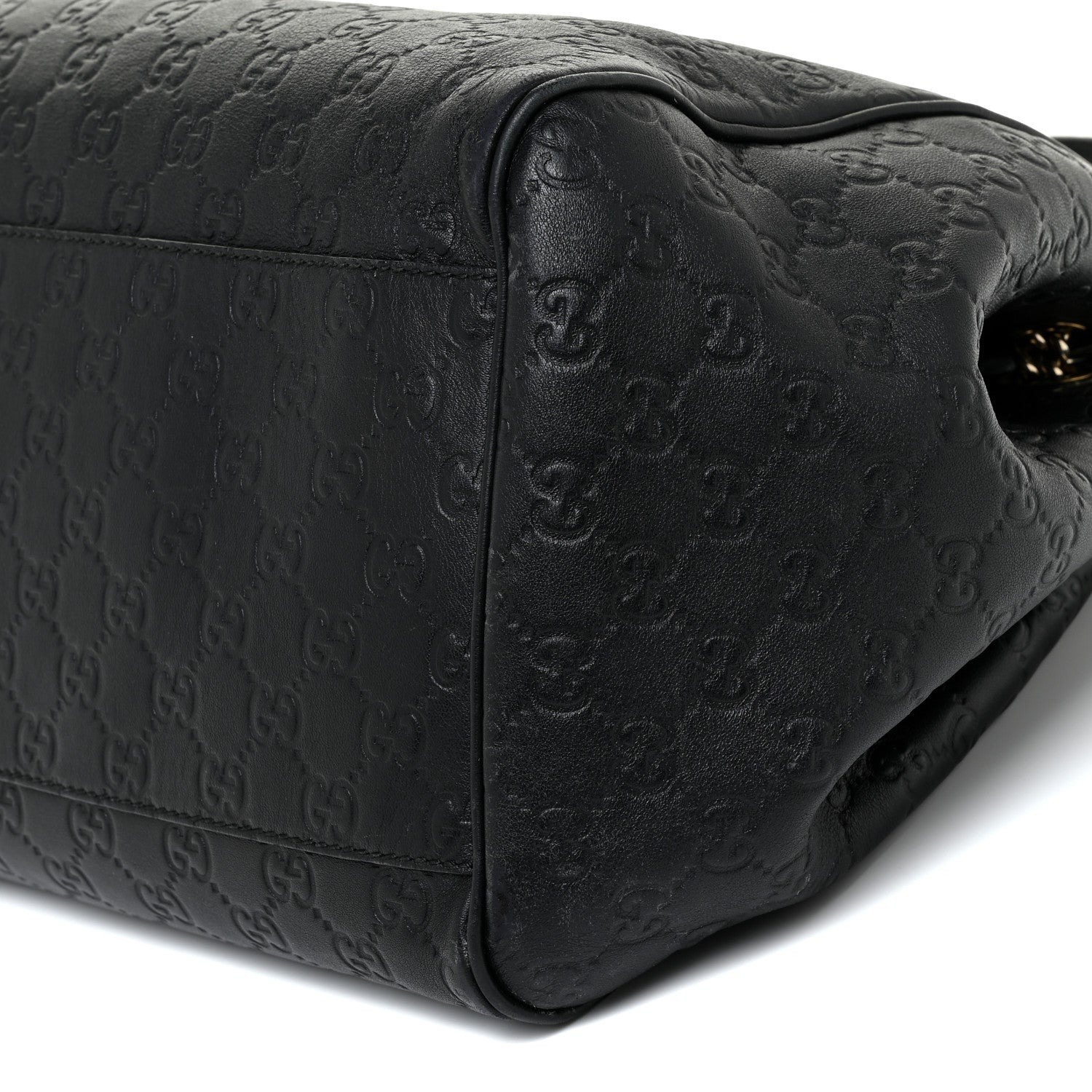 Gucci Guccissima Medium Emily Shoulder Bag Black 10 of 20