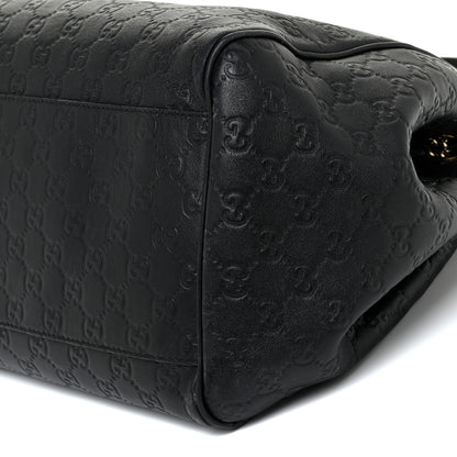 Gucci Guccissima Medium Emily Shoulder Bag Black 10 of 20