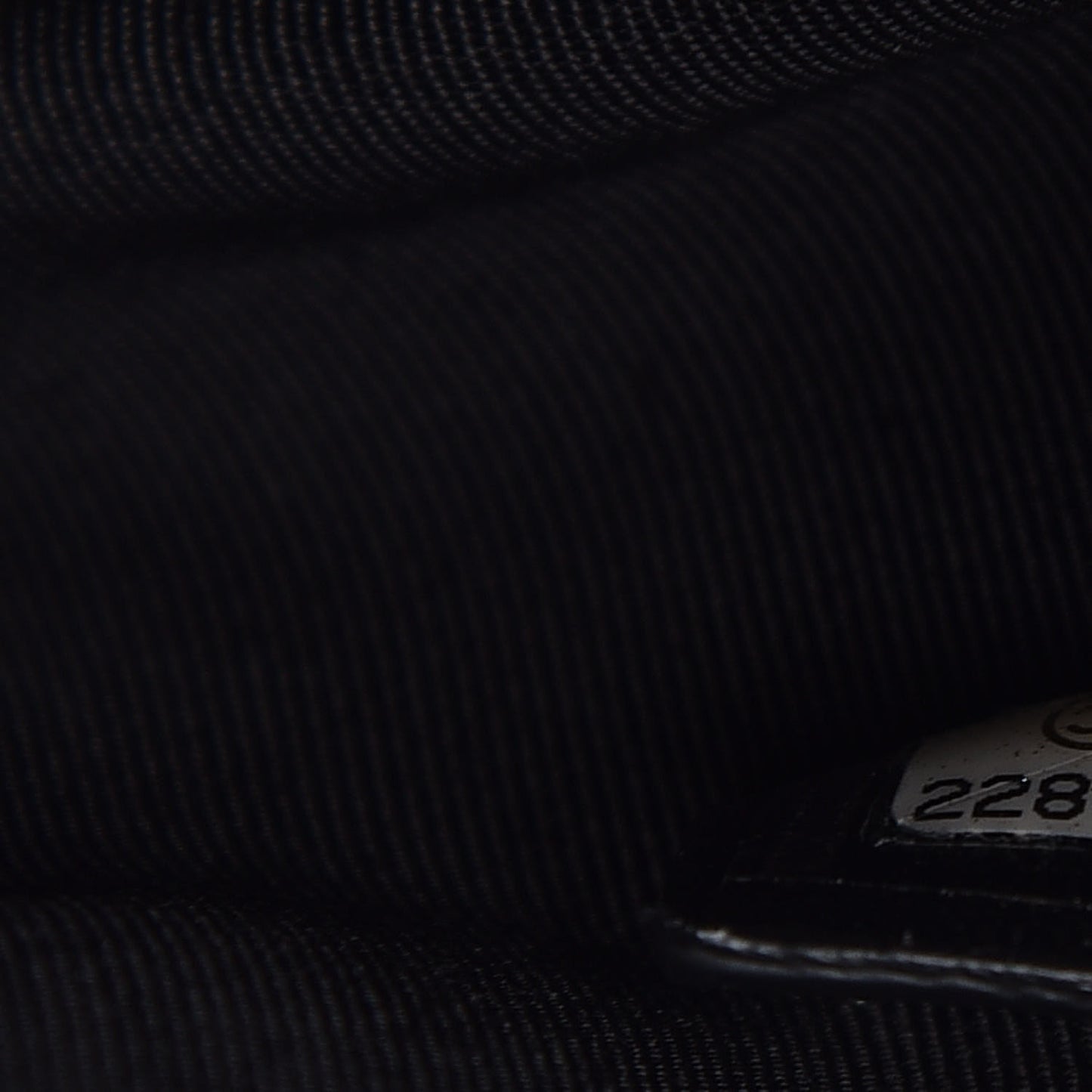 Lambskin Quilted Large Cosmetic Case Black