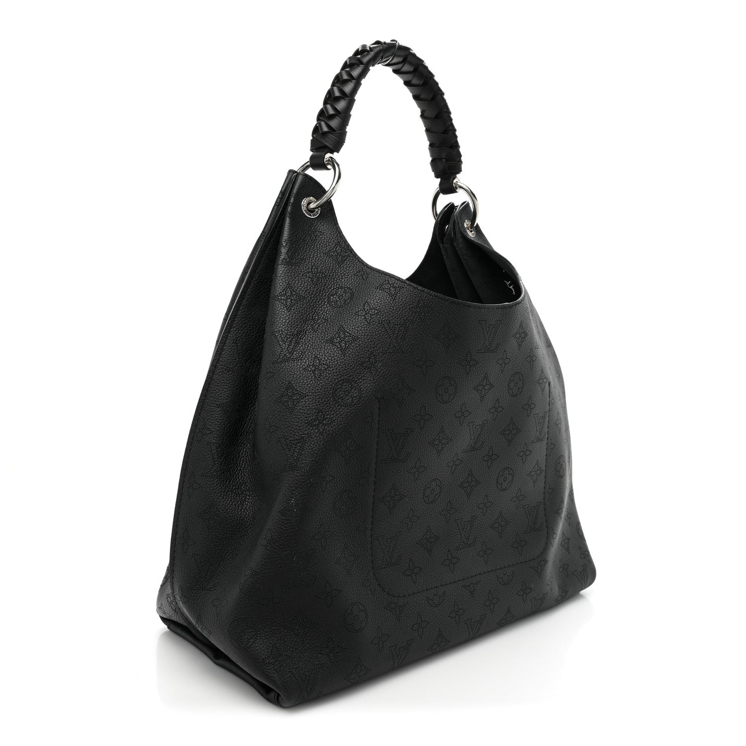 Louis Vuitton Mahina Carmel Hobo Black 3 of 10