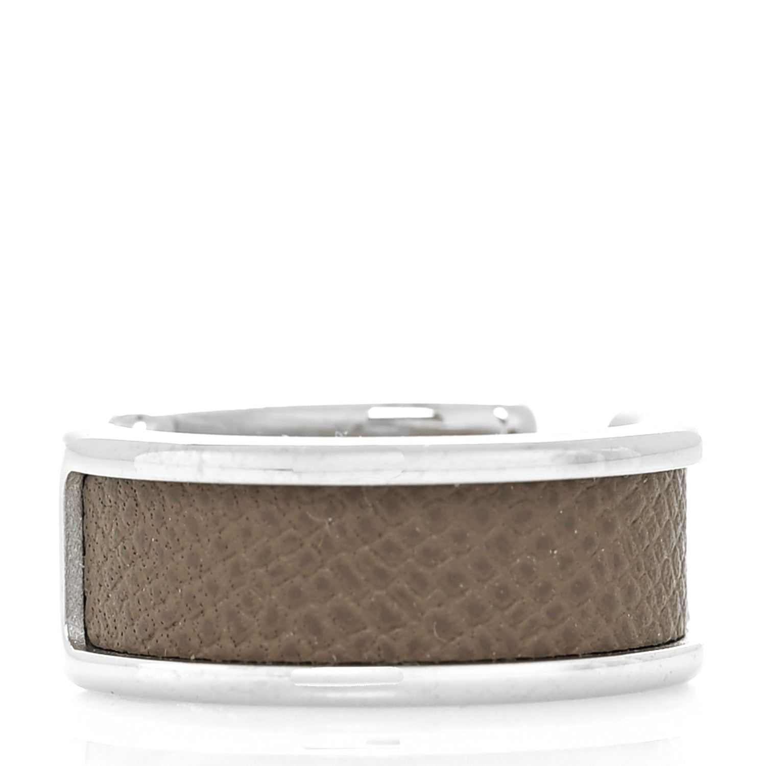 Hermes Madame Calfskin Olympe Ring M Etoupe 3 of 5