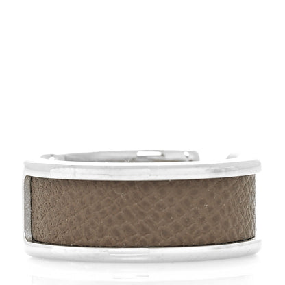 Hermes Madame Calfskin Olympe Ring M Etoupe 3 of 5