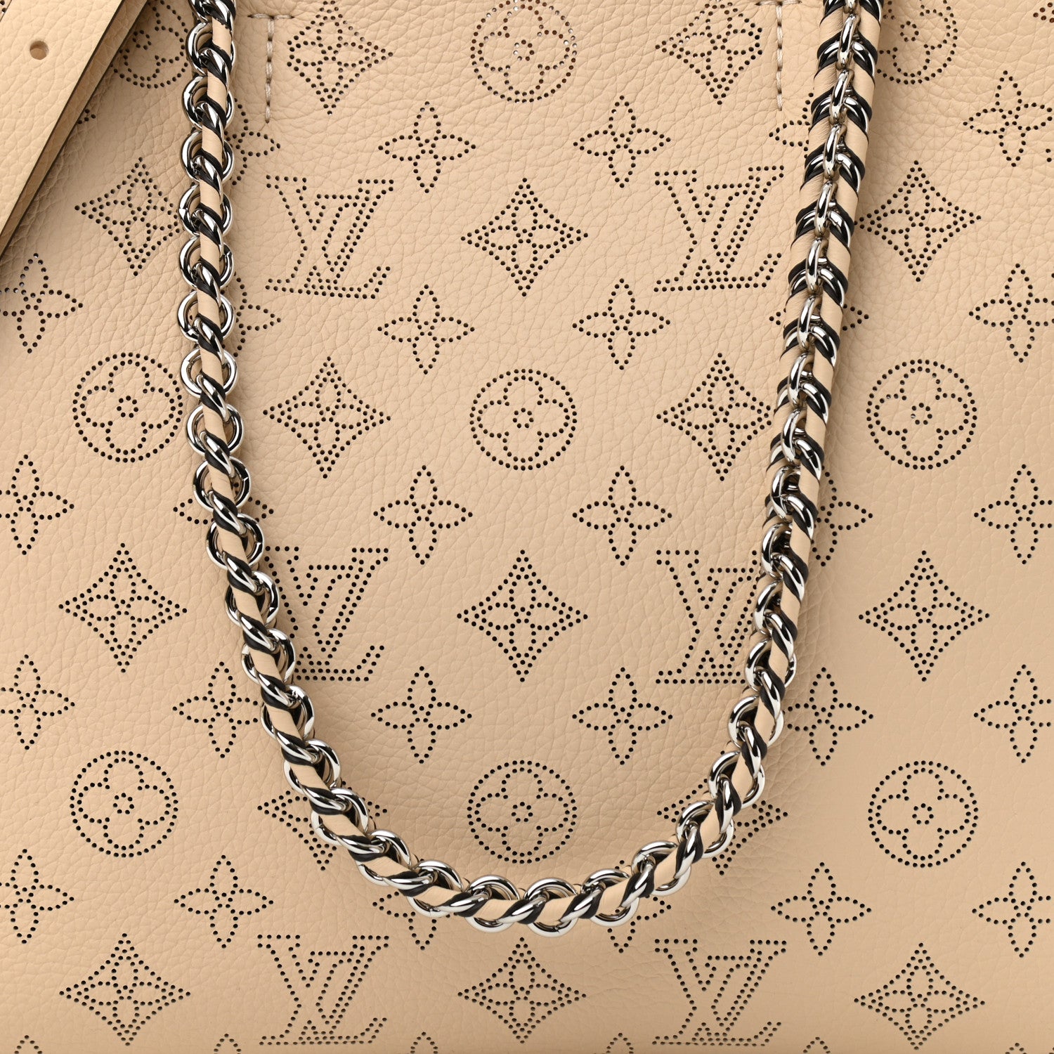 Louis Vuitton Mahina Bella Tote Creme Beige 5 of 9
