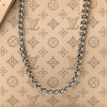 Louis Vuitton Mahina Bella Tote Creme Beige 5 of 9