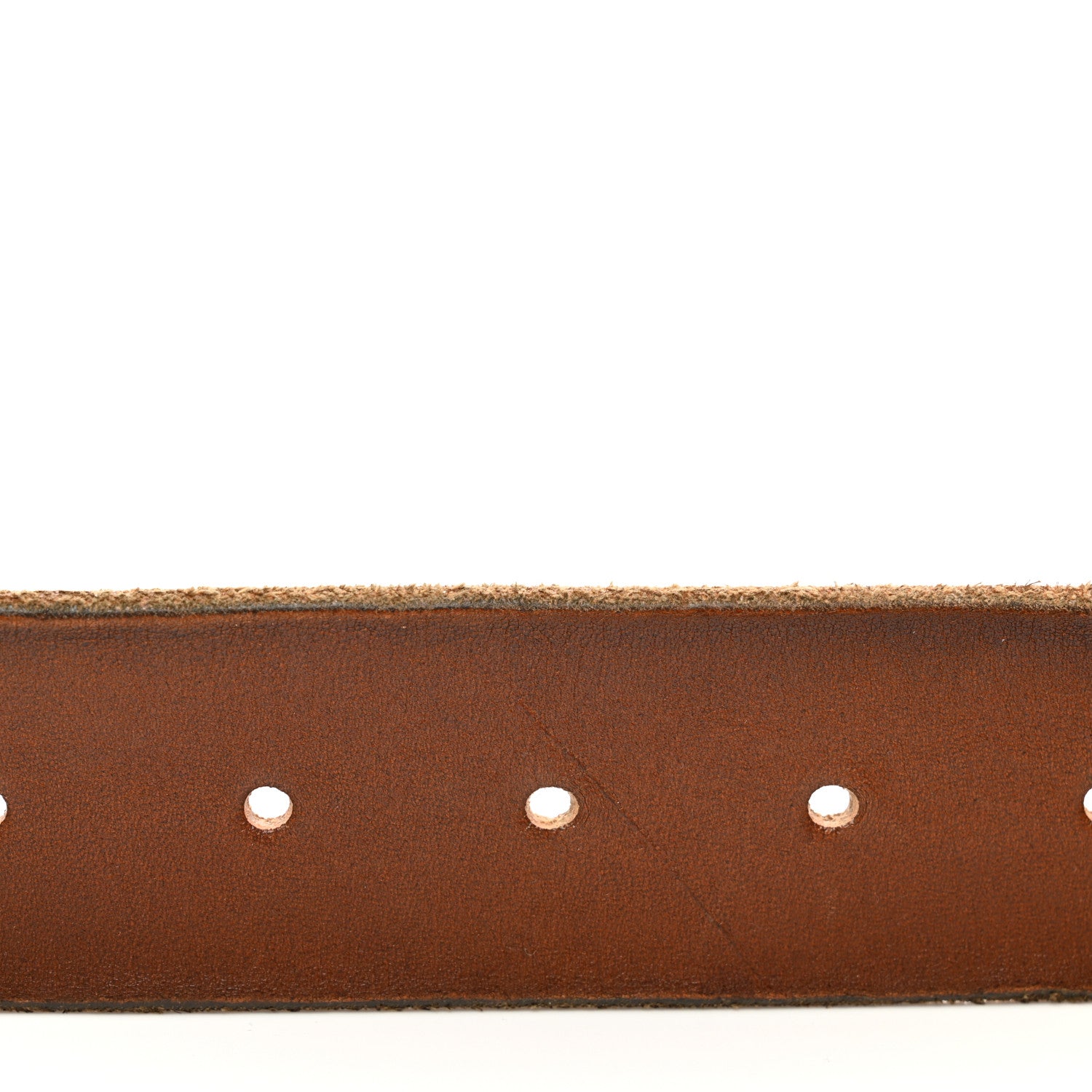 Gucci Faded Calfskin Double G 40mm Belt 85 34 Cuir 4 of 5
