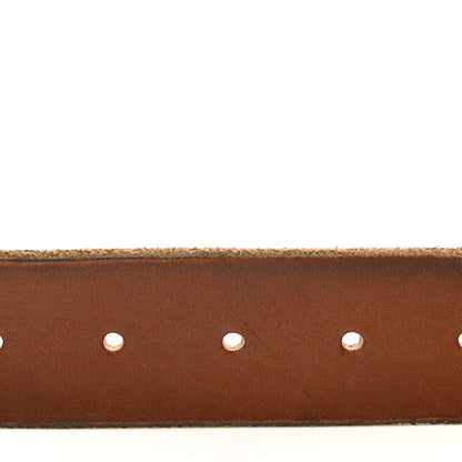 Gucci Faded Calfskin Double G 40mm Belt 85 34 Cuir 4 of 5