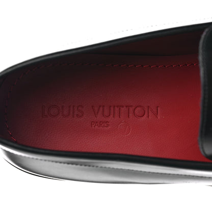 Louis Vuitton Calfskin Mens Loafers 8.5 Black 7 of 8
