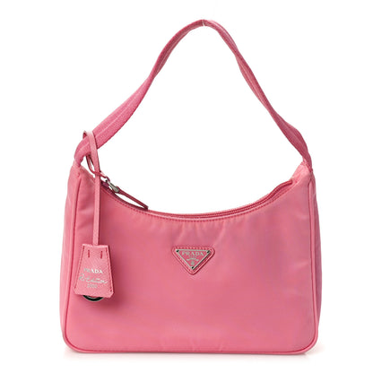 Prada Tessuto Nylon Mini Re-Edition 2000 Bag Begonia 1 of 11