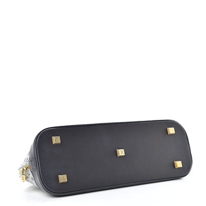 Louis Vuitton Mini Monogram Alma Long Blue 4 of 16