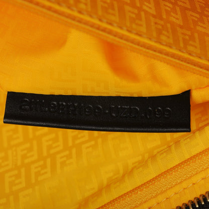 Fendi Zucca Spalmati Large Roll Tote Tobacco Giallo 7 of 7