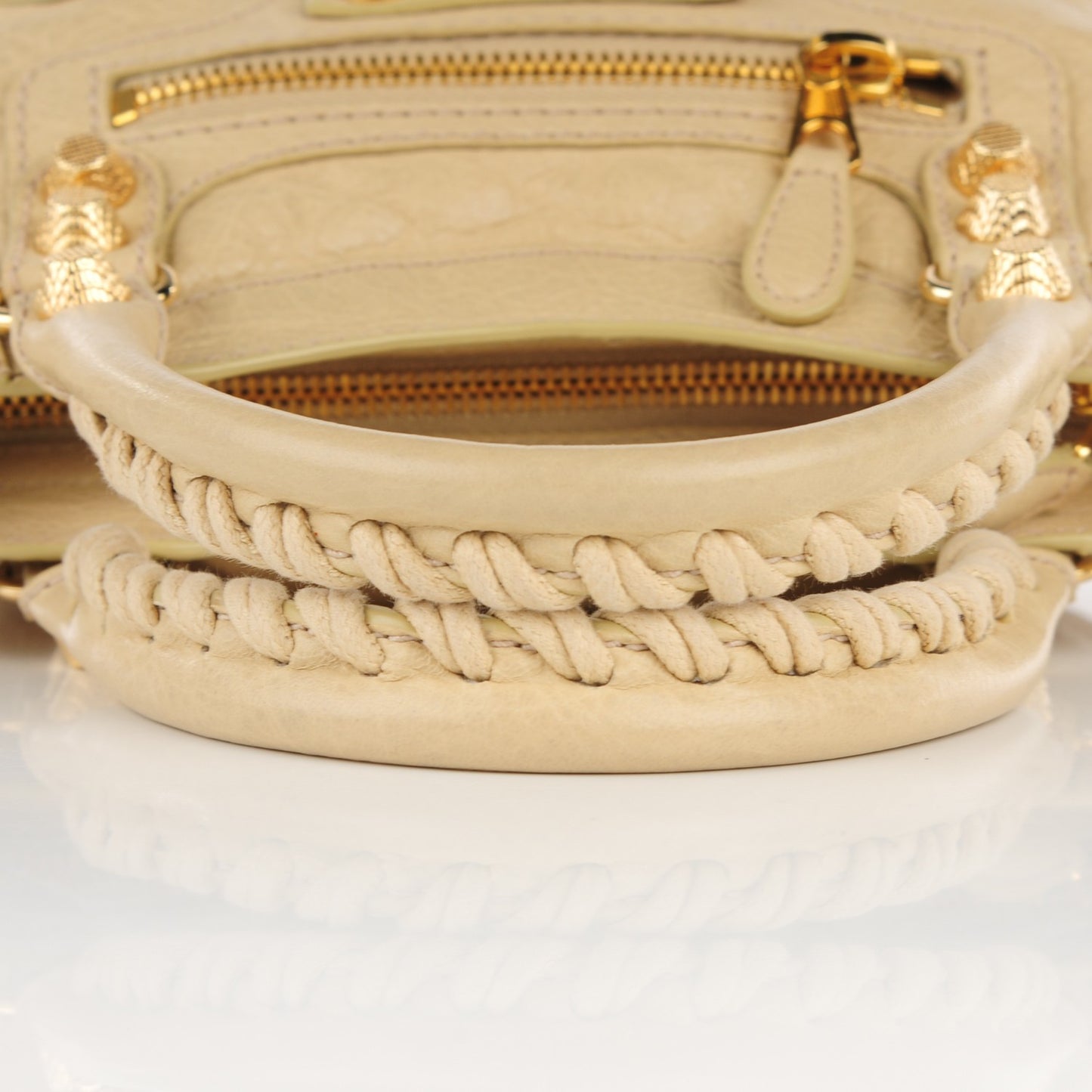 Agneau Giant 12 Gold Hardware Mini City Dune