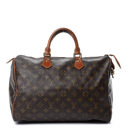 Louis Vuitton Monogram Speedy 35 1 of 13