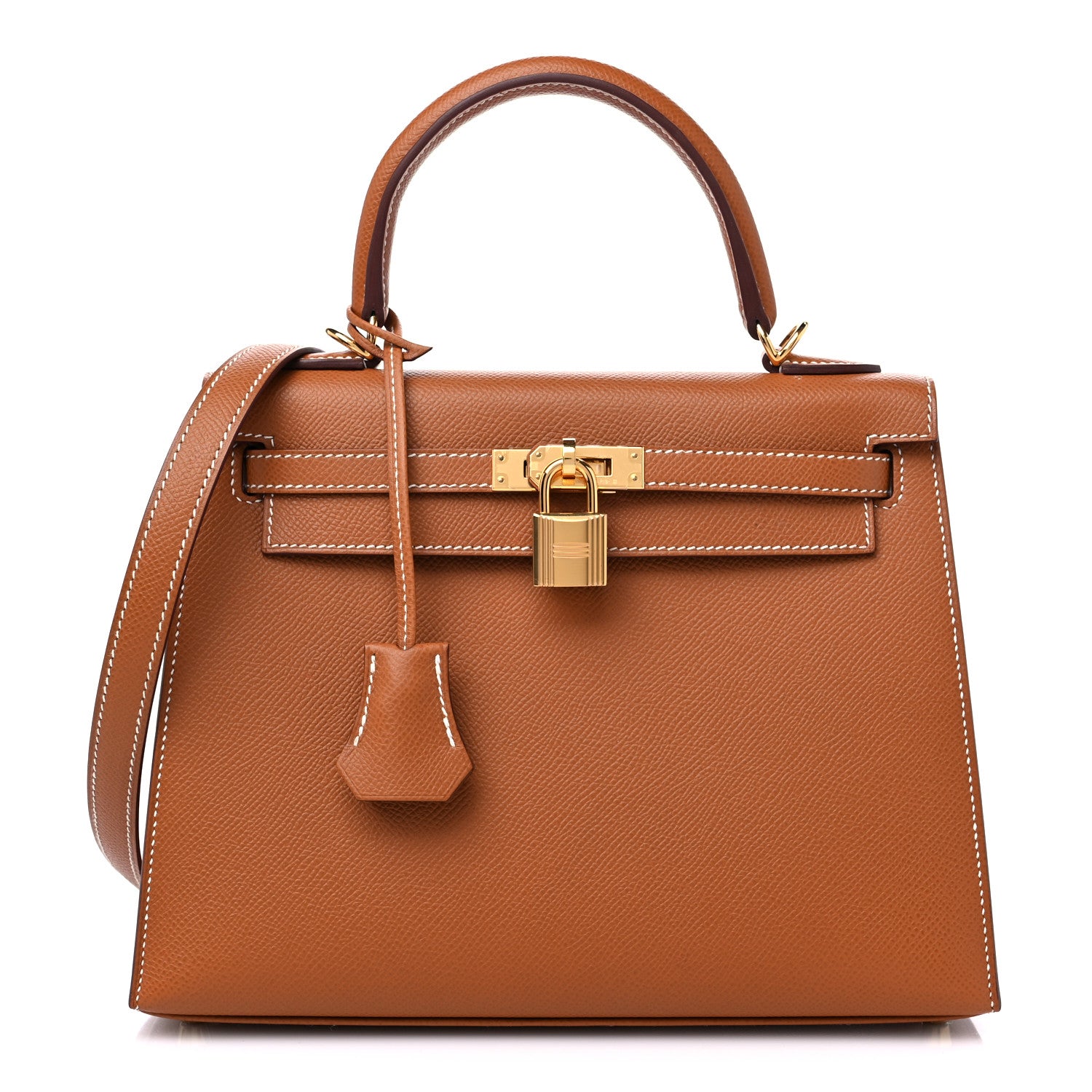 Hermes Epsom Kelly Sellier 25 Gold 1 of 10