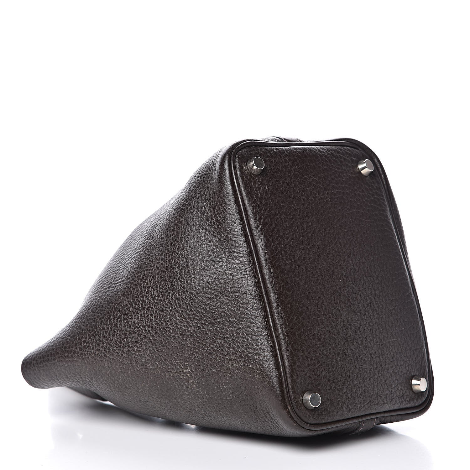 Hermes Taurillon Clemence Picotin Lock 18 PM Chocolate 4 of 12