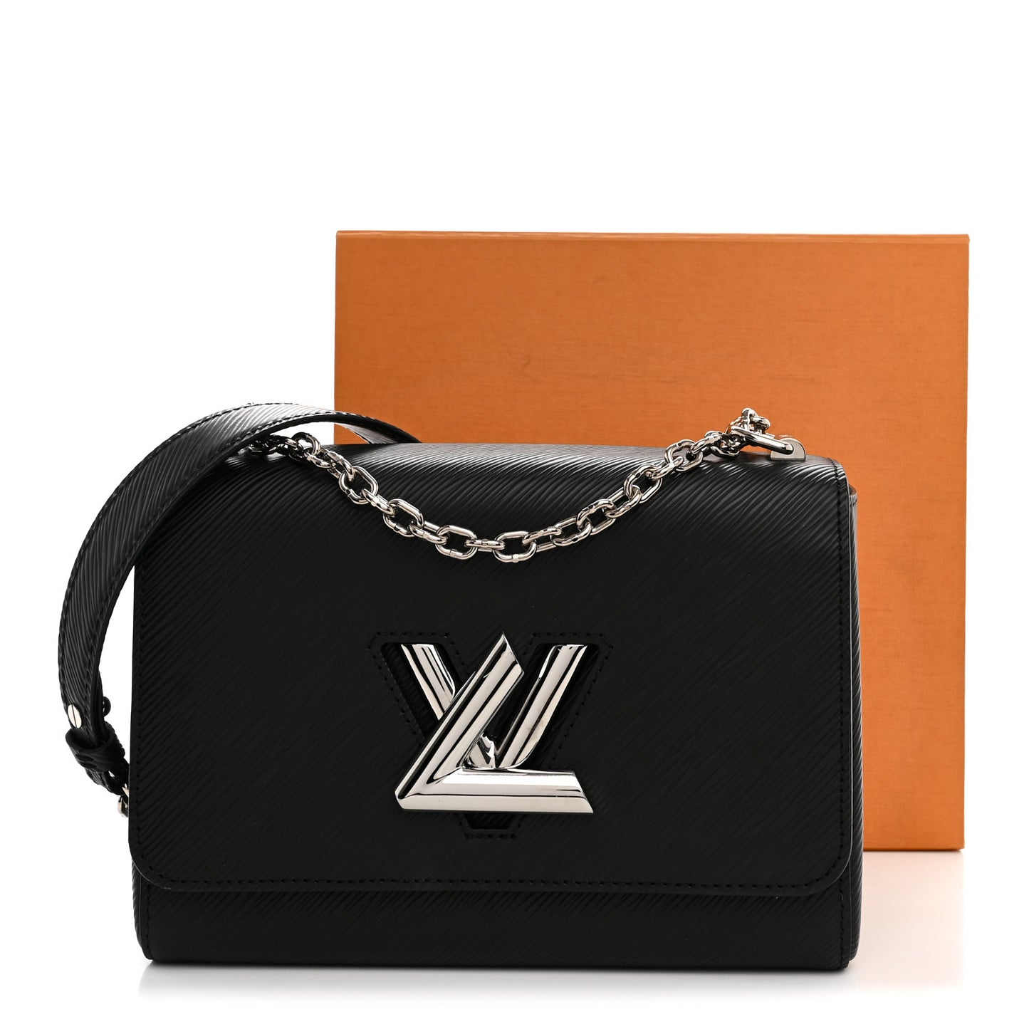 Epi Twist Shoulder Bag MM Black