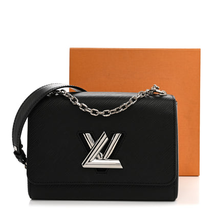 Louis Vuitton Epi Twist Shoulder Bag MM Black 11 of 11