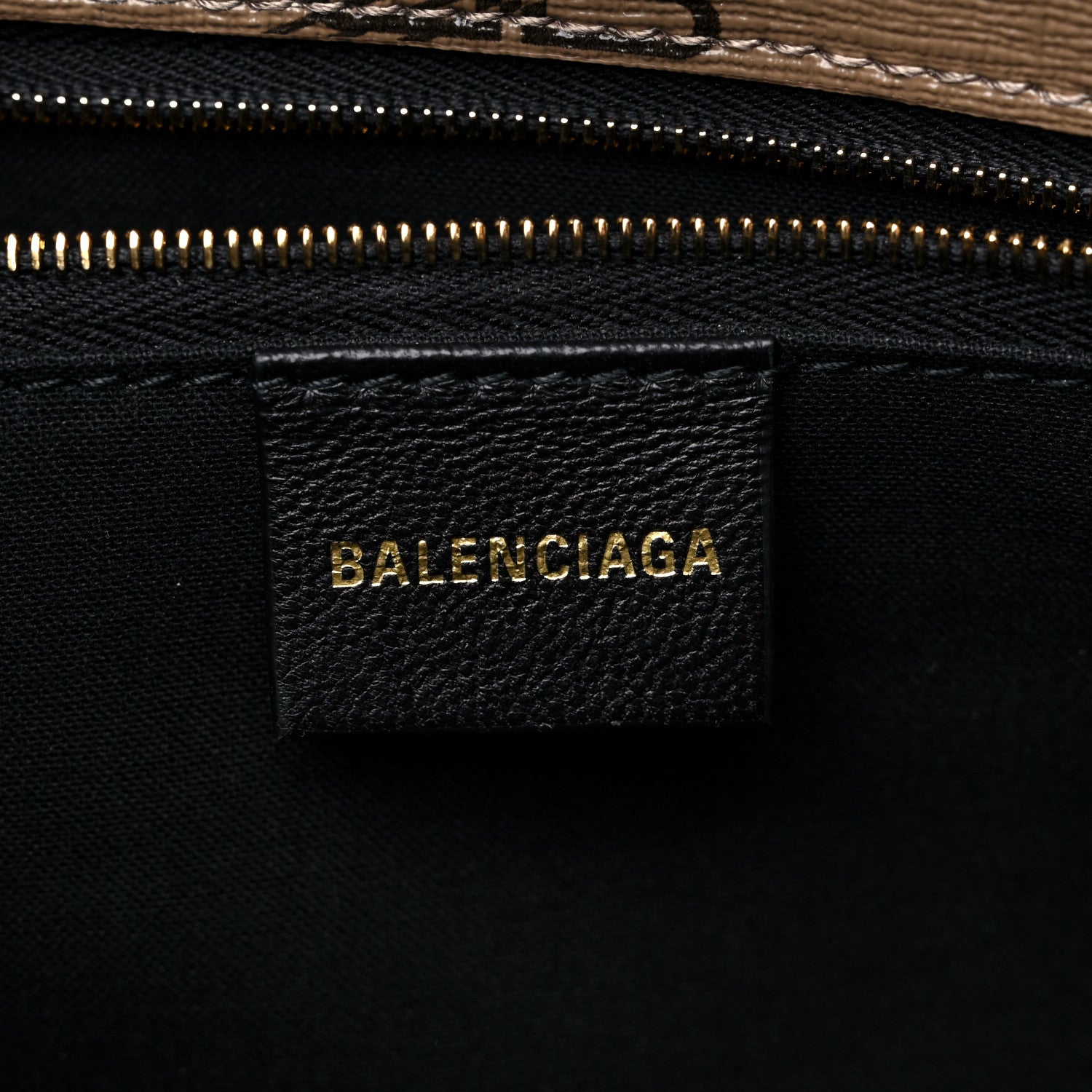Balenciaga Coated Canvas BB Monogram Medium Signature East West Shopper Bag Beige Brown 7 of 9