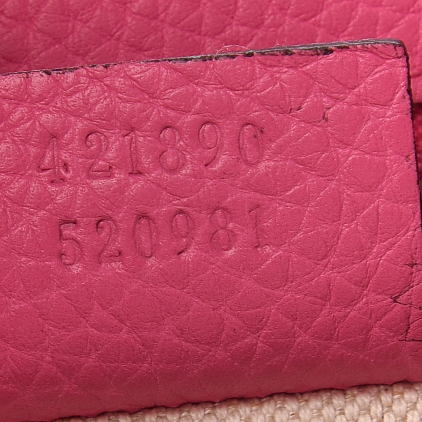Calfskin Small GG Marmont Top Handle Bag Pink Tropical Flower