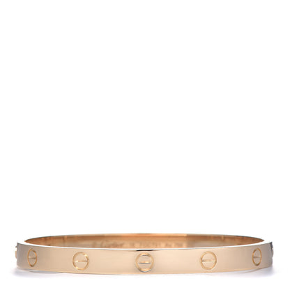 Cartier 18K Yellow Gold LOVE Bracelet 18 3 of 8