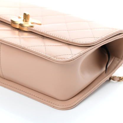 Chanel Calfskin Quilted Perfect Fit Flap Beige 9 of 10