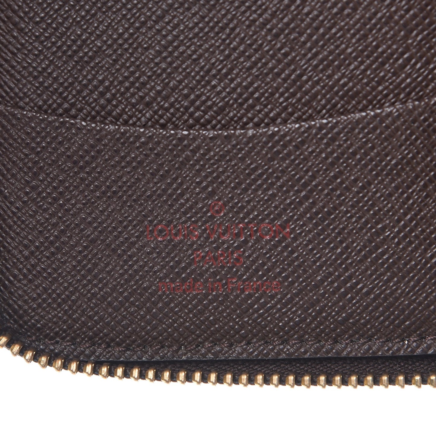 Damier Ebene Zippy Compact Wallet