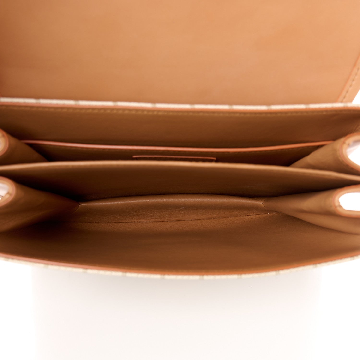 Saint Laurent Canvas All-Over Monogram Small Le Monogramme Satchel Beige Kaki Brown Gold 5 of 11