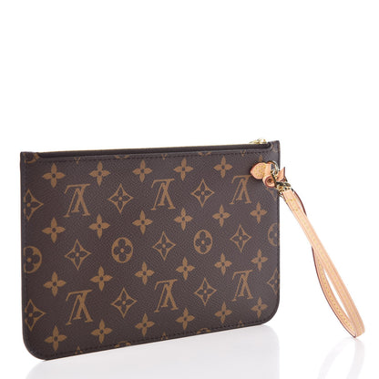 Louis Vuitton Monogram Neverfull MM GM Pochette 3 of 7