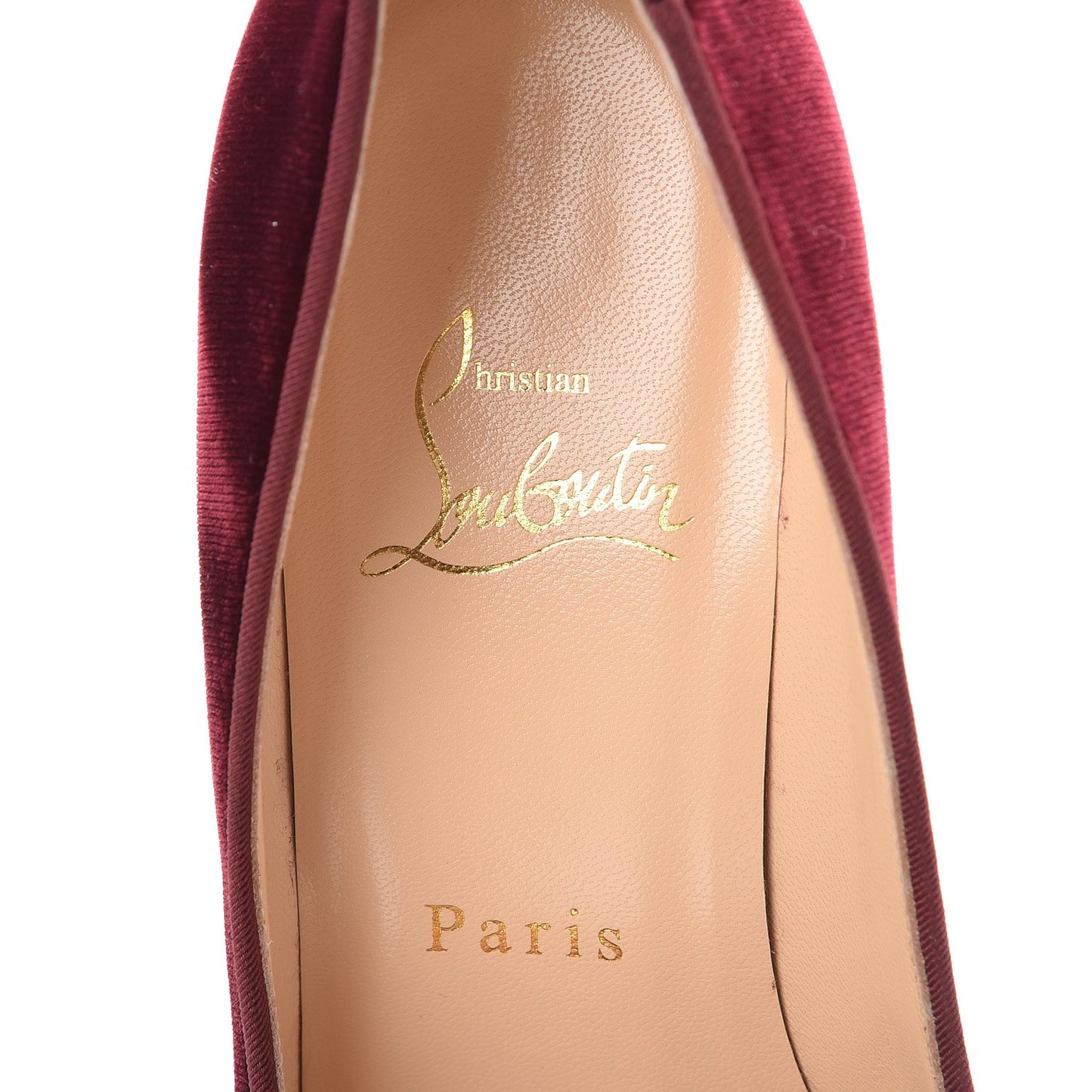 Velvet Madame Menule Bow 55 Pumps 36.5 Wine