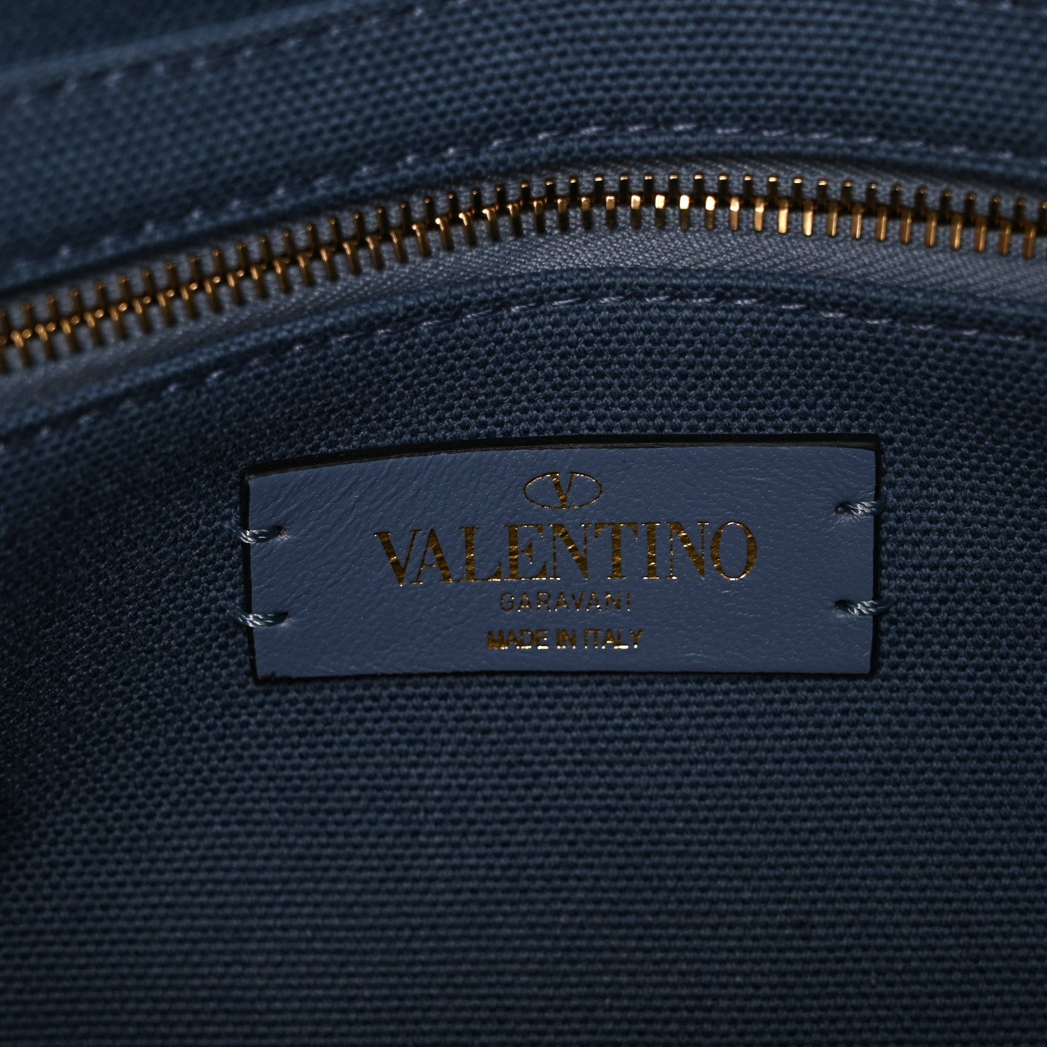Valentino Garavani Knit Medium Roman Stud Shoulder Bag Niagara 9 of 14