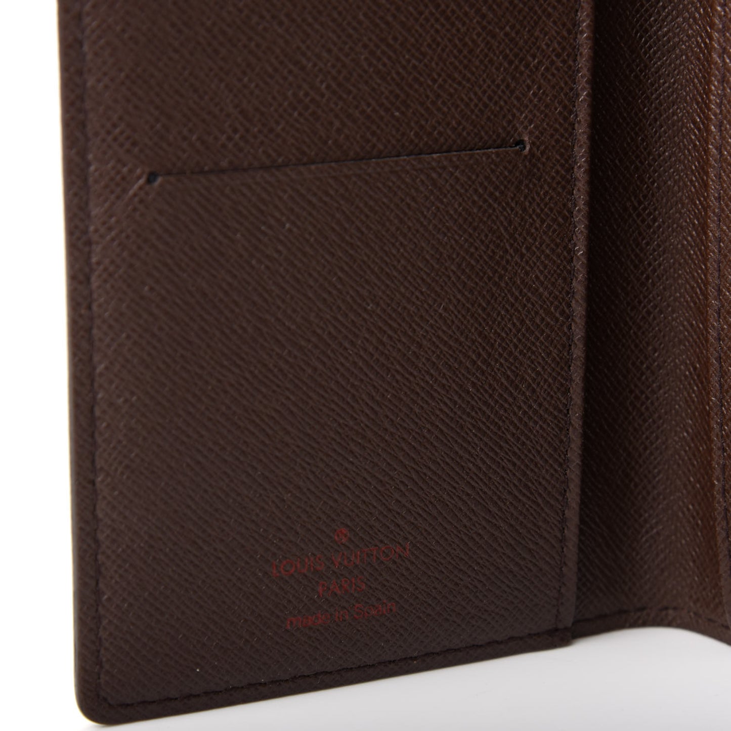 Damier Ebene Pocket Agenda Cover