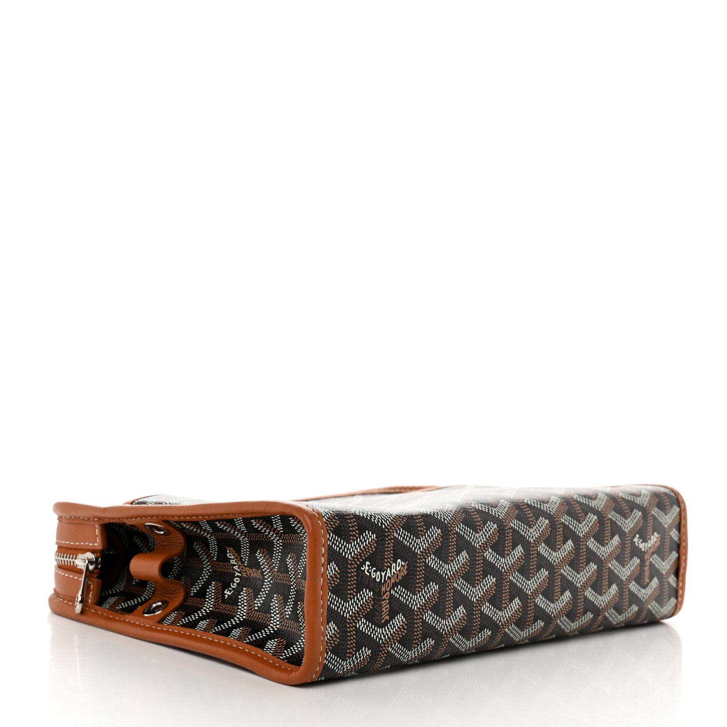 Goyardine Jouvence MM Toiletry Pouch Black Gold