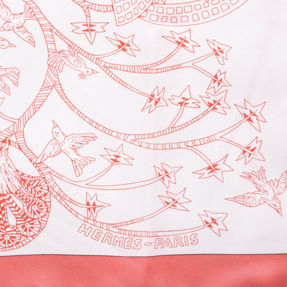 Hermes Silk Les Legendes de l'Arbre Scarf 90 4 of 4