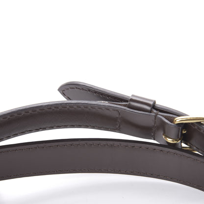 Louis Vuitton Calfskin Adjustable Speedy Bandouliere Shoulder Strap Brown 4 of 5