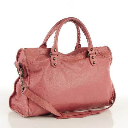 Balenciaga Agneau Classic Hardware City Rose Bruyere 2 of 11