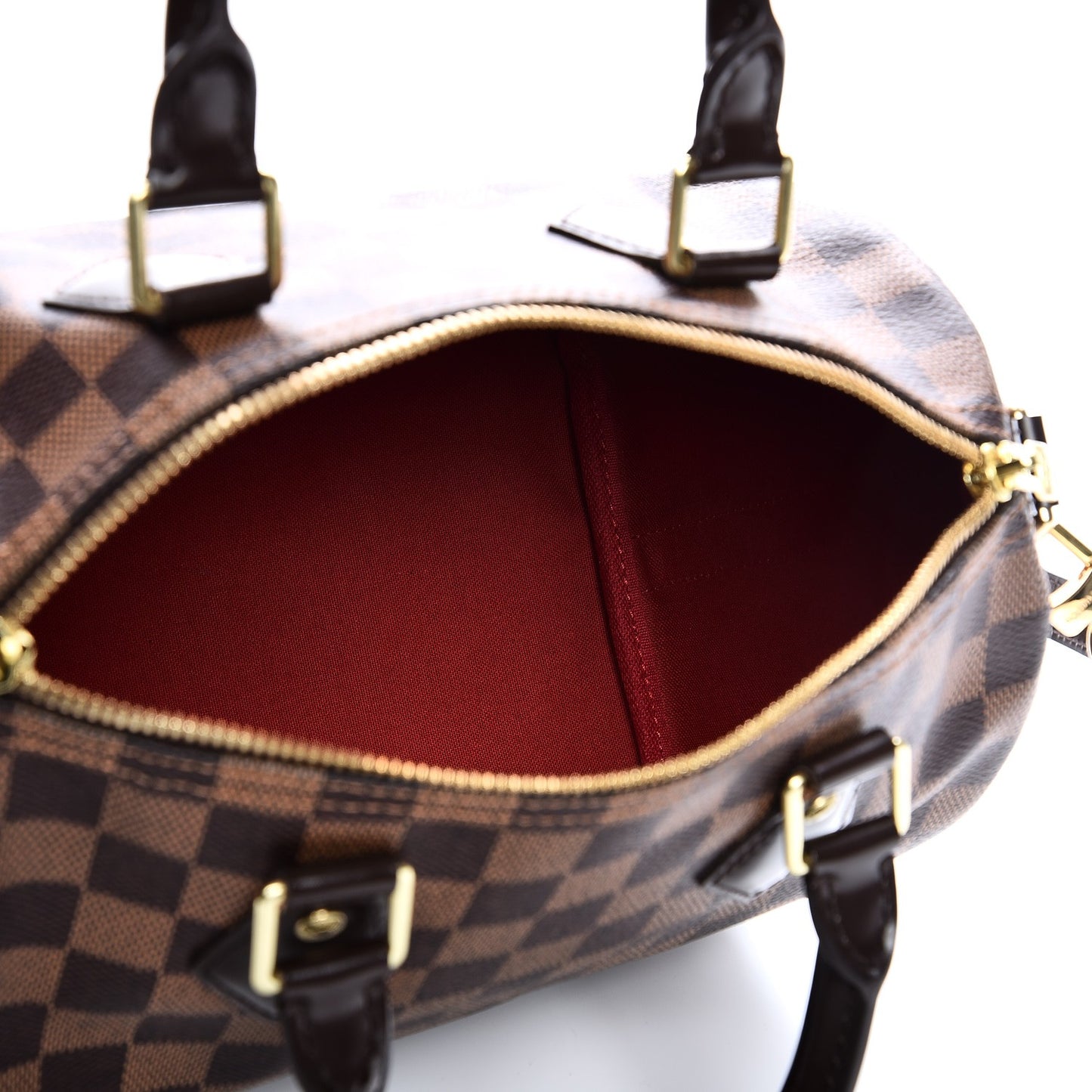 Damier Ebene Speedy Bandouliere 25