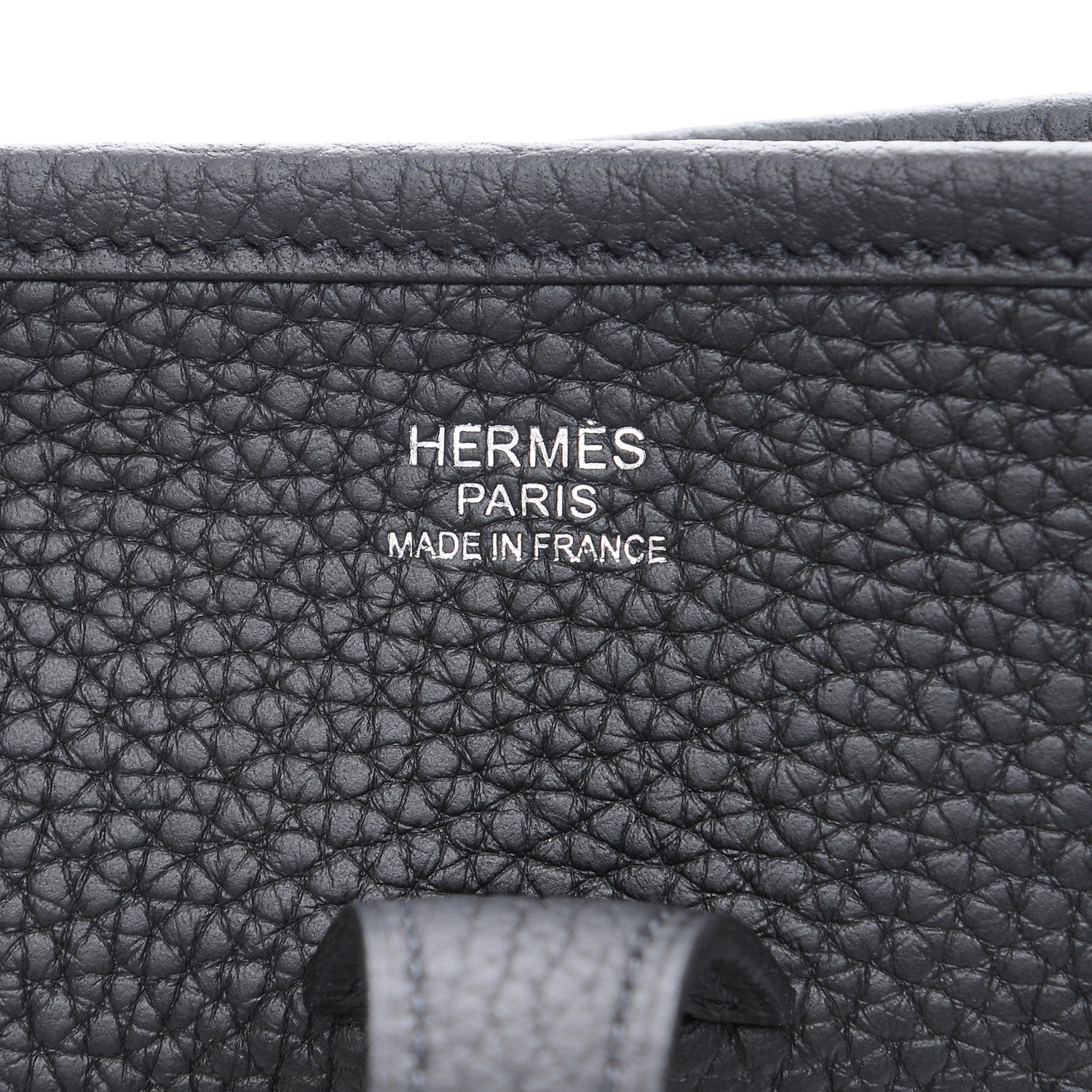 Hermes Taurillon Clemence Evelyne III PM Black 6 of 8