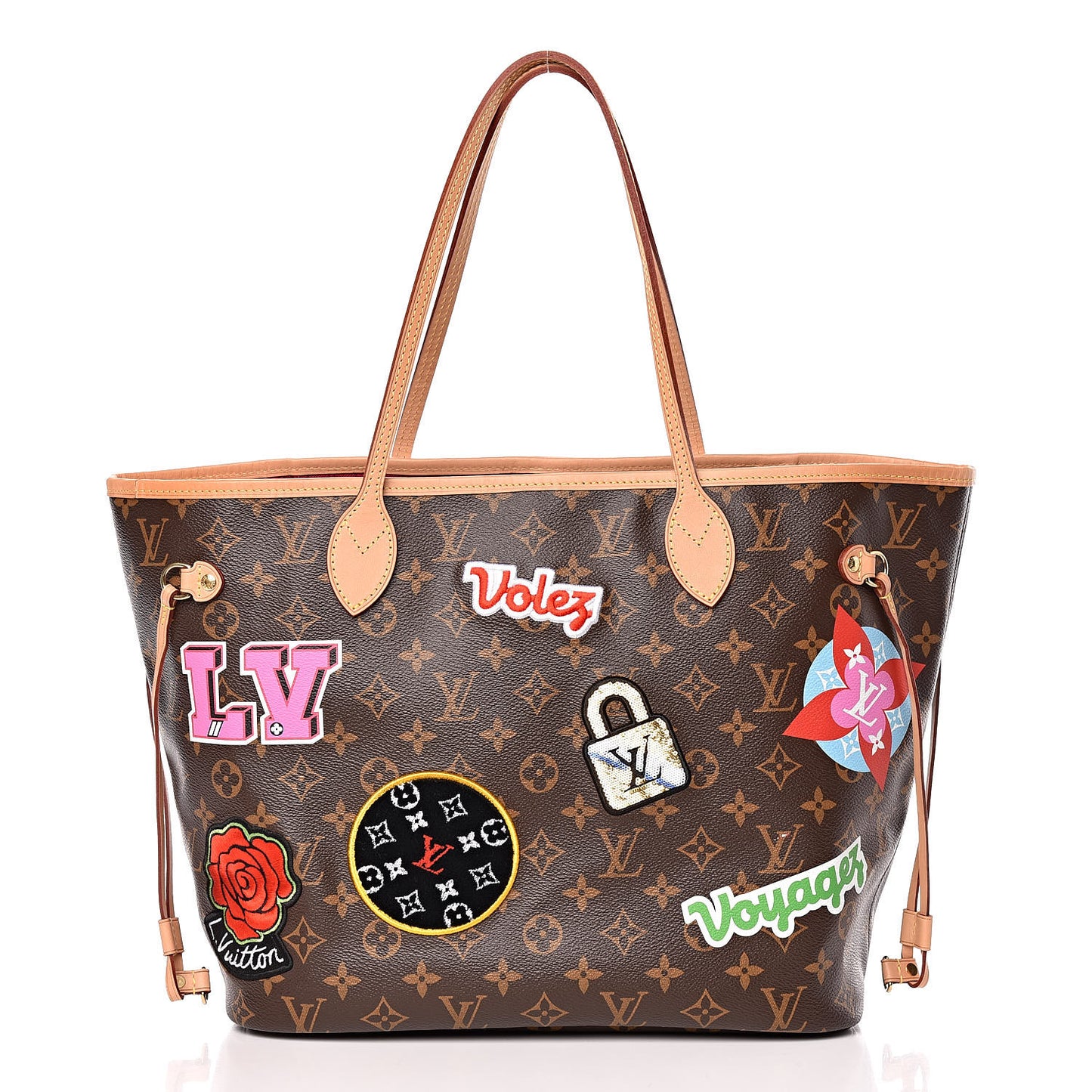 Monogram Travel Stickers Neverfull MM