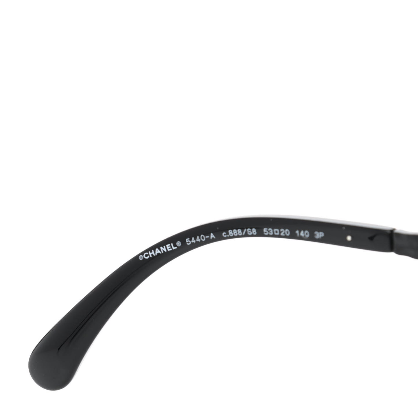 Acetate Metal Polarized Pantos Sunglasses 5440-A Black