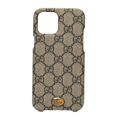 Gucci GG Supreme Monogram Ophidia iPhone 12 Pro Max Case 1 of 10