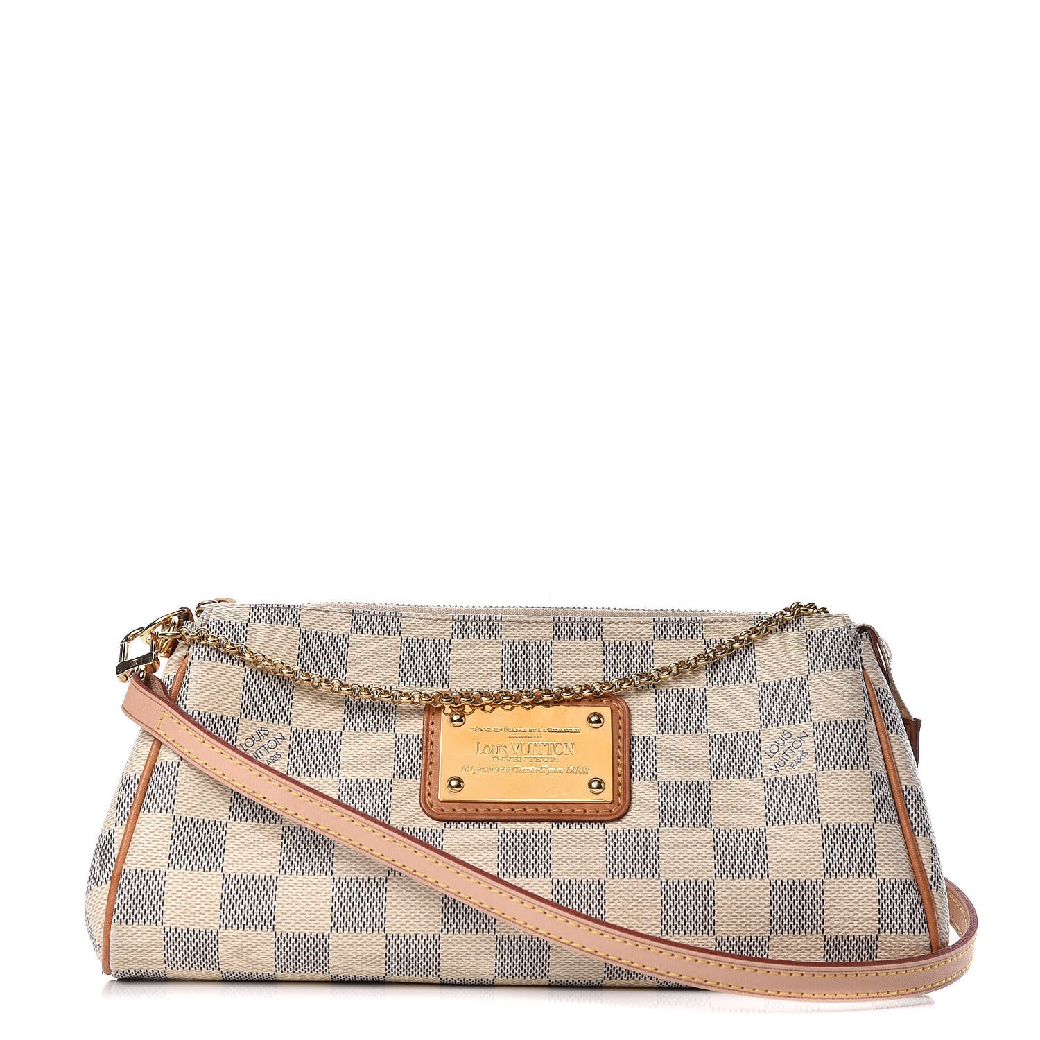 Louis Vuitton Damier Azur Eva Clutch 1 of 14