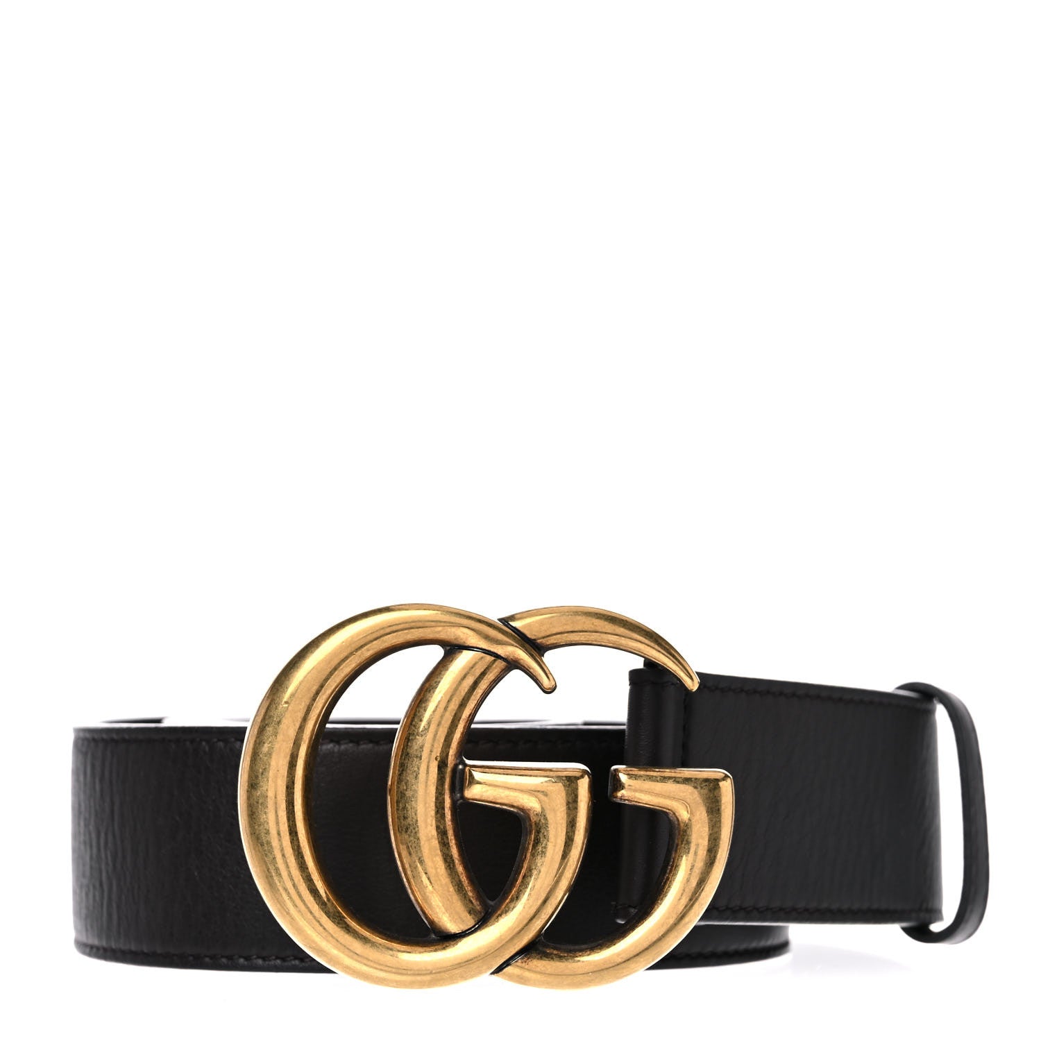 Gucci Moon Calfskin Double G 40mm Belt 105 42 Dark Cocoa 1 of 5