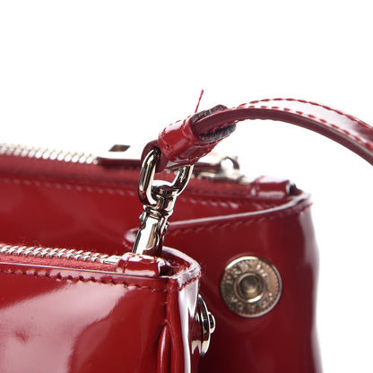 Prada Spazzolato Front Pocket Tote Rubino 8 of 9